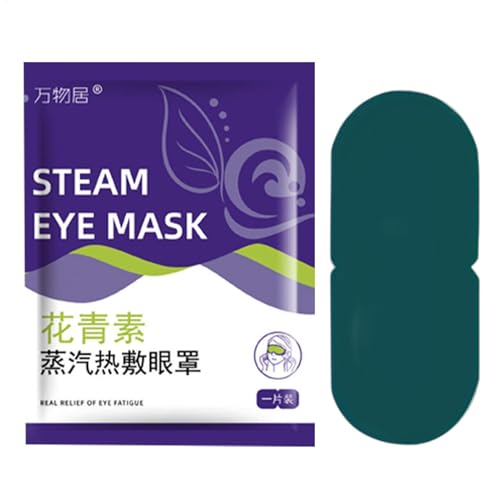 Parches de ojos Steam | Máscara de ojos calientes SPA - Almohadillas térmicas para calmar los ojos secos, antifaz para dormir caliente, aliviar la fatiga ocular, antifaz de vapor de antocianina alivia