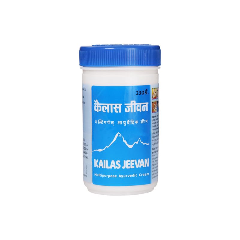 Image of Kailas Jeevan Ayurvedic Cream for Boils - Natural Soothing and Healing Treatment for Painful Boils 230G (Pack of 1)