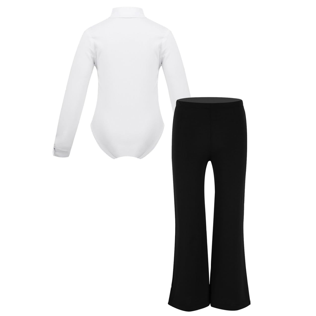 Kind Junge Latein Tanzanzug Chacha Tango Salsa Outfit Latein Tanzanzug Trikot Und Latein Tanzhose Performance Jahre Weiß 128