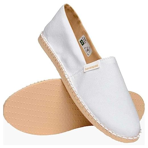 Alpargata Espadrille, Havaianas, Adulto Unissex, Branco, 33 - Forma Pequena
