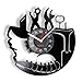 LIMN Record Orologio da Parete Martello e Forbici Orologio da Parete Decorativo Regali per calzolaio e Negozio di Riparazione di Scarpe