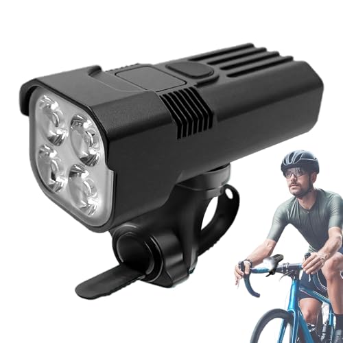 Phares de vélo à Del rechargeables pour rouler sous la pluie en sécurité