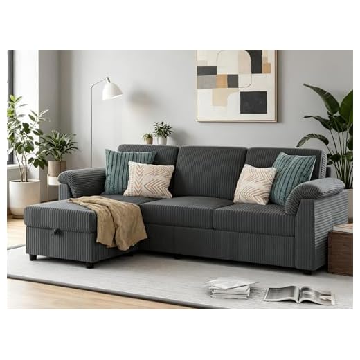 Vongrasig 79" Convertible Sectional Sofa