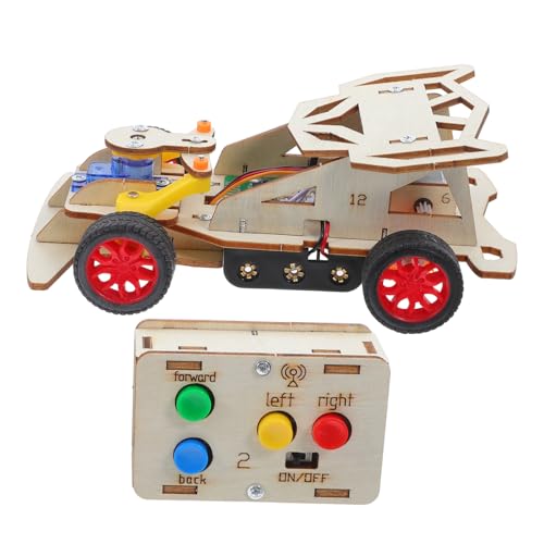 ibasenice Holzbausatz Für Junge Mädchen Auto Modellbausätze DIY Ferngesteuertes Auto