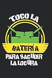 tambor bombo candombe  Baterista Músico Rock Tambores - Música Bombo Batería Cuaderno De Notas: Formato A5 I 110 Páginas I Regalo Como Diario Planificador O Agenda