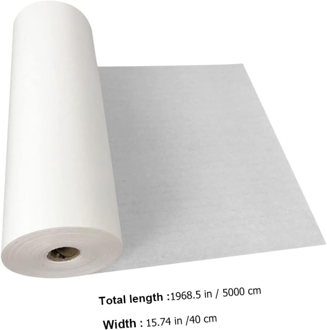 PLAFOPE 1 Roll Thickened Rice Paper for Art Calligraphy Writing Brush Paper Parchment Sheets Ideal for Beginners