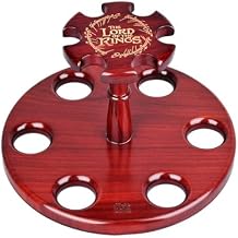 Pulsar Shire Pipes - Lord of the Rings COUNCIL OF ELROND Multi-Pipe Wooden Display Stand | 8"x5"
