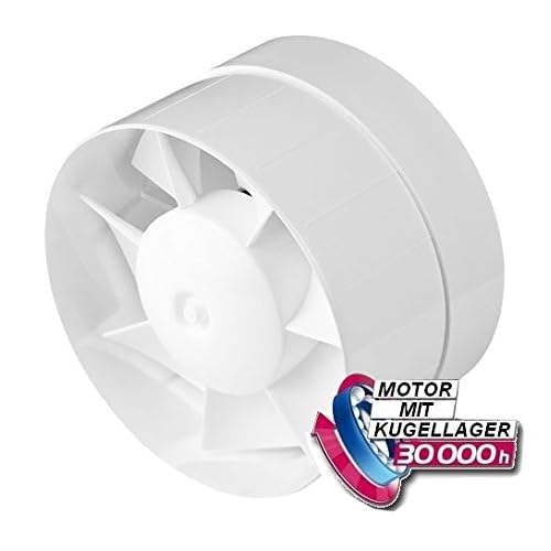 AZITICY PVC Reduzierverbinder Reduzierstück 150mm auf 100mm für Lüftung Rundrohr Ventilation Lüftungskanal Leitungssystem (150mm auf 100mm) 2 Rohr-Einschub-Ventilator Ø 100 125 150 mit Kugellager -Lüfter Badlüfter IPX4 Kanallüfter WKA-L (Ø 150)