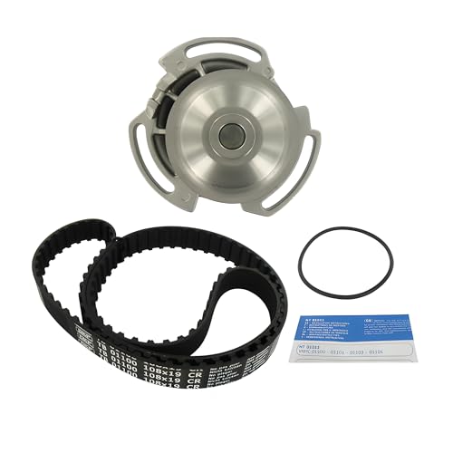 Skf Vkmc 01100 Kit Tendicinghia Con Pompa Acqua - 2