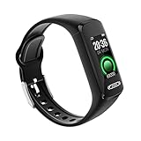 Wowstar Smartwatch Band Fitness Tracker Kinder mit Herzfrequenzmesser Blutdruckmessung Pulsuhr Kalorienzähler, IP68 Wasserdichter Smartwatch Sportuhr für Damen Herren Kinder