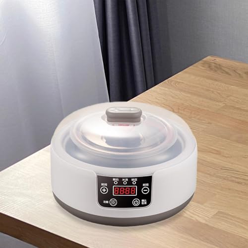 Image of CALANDIS Automatic Yogurt Maker Low Noise Household Constant Temperature Control 1.2L | Yogurt Makers | Small Kitchen Appliances