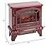 Duraflame Electric Freestanding Infrared Quartz Fireplace Stove, Red