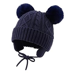 Navy Pompom