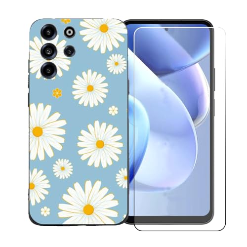 BMPNLSZ �K�p Doogee B10 Pro+HD�����K���X�ɓK�����ėpTPU�ی�J�o�[�A�V���J�Q���V�F���o���p�[�ی�o�b�N�V�F��-�K�p Doogee B10 Pro�ɓK����9�d�x�X�N���b�`�h�~�X�N���[���ی�J�o�[ BST20