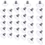A 30pcs-5*50mm+5*40mm+10*30mm+10*25mm