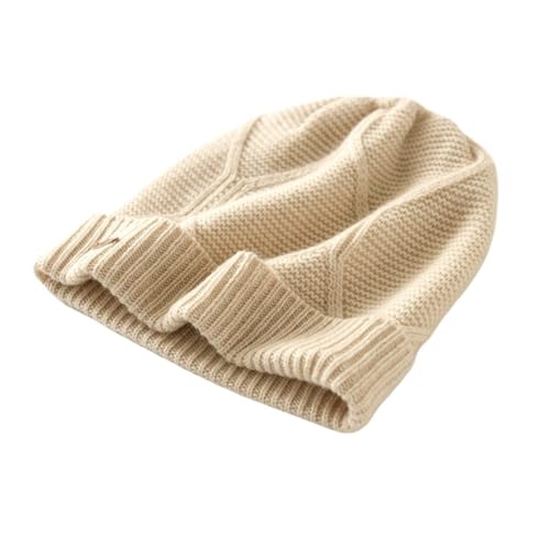 Bonnet d'hiver pour femme en maille côtelée : style décontracté et confort thermique au quotidien