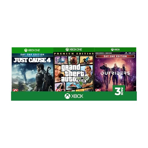 Combo 3 Videojuegos Xbox:GTA V, Just Cause 4 Y Outriders - Xbox One