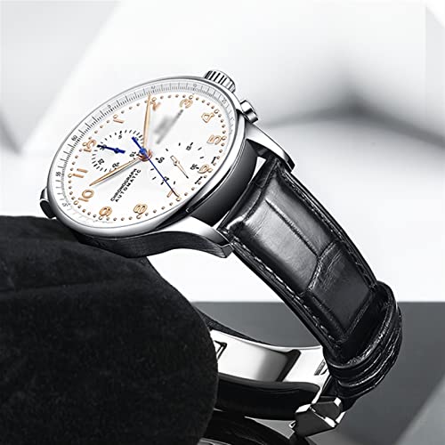 Bracelet pour IWC Pilot en cuir véritable de remplacement - 6