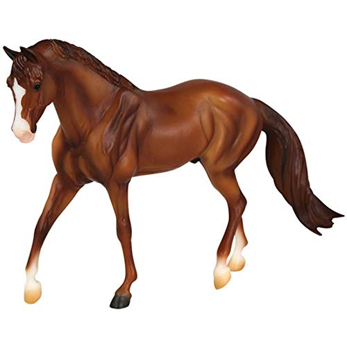 Cheval de jouet classique pour imaginer des aventures au ranch miniature