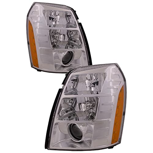 07エスカレードヘッドライト 07-14y エスカレード ヘッドライト クリア / カスタム LED