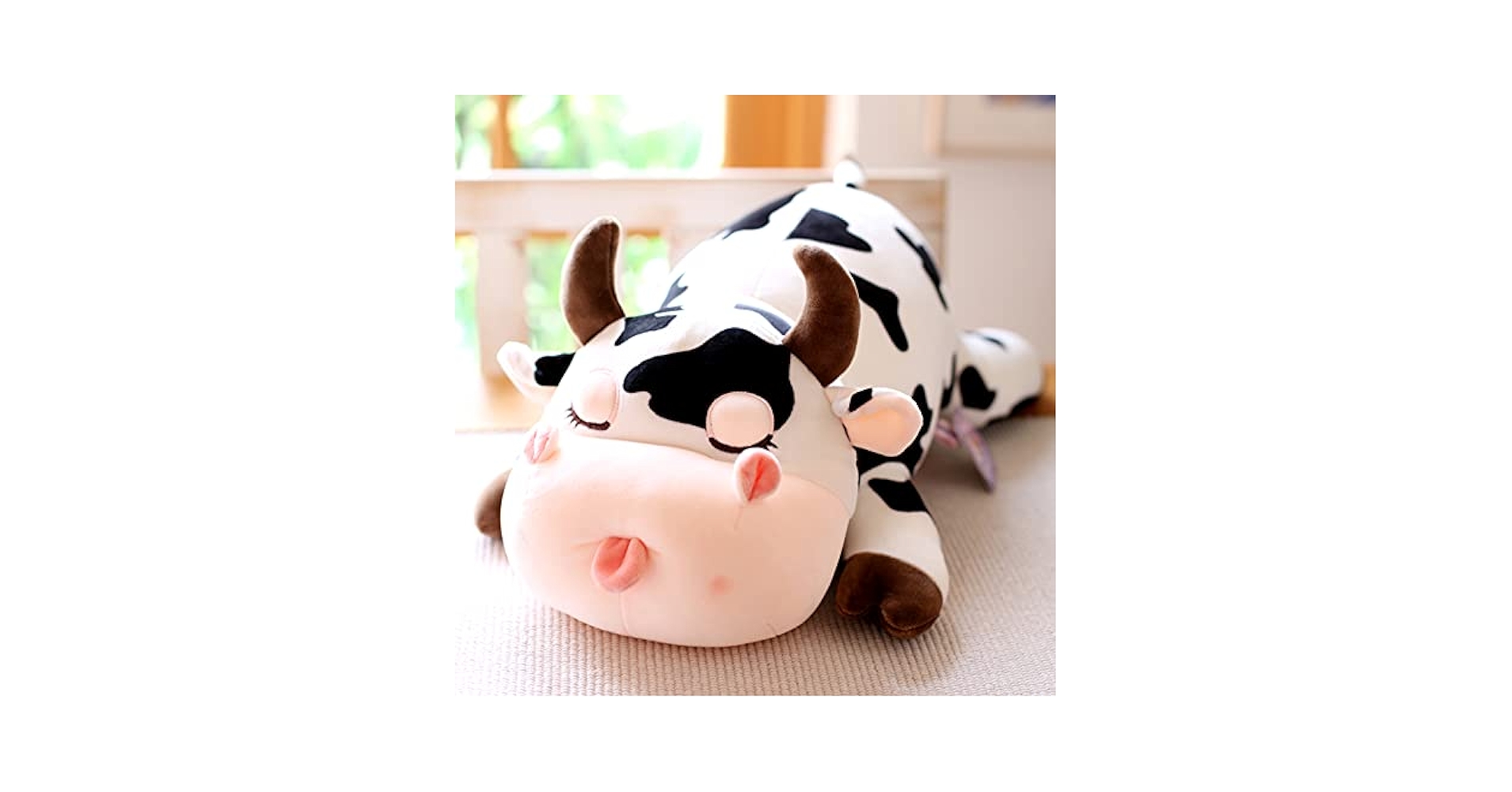 Amazon.co.jp: ぬいぐるみ 特大 ホワイト 牛 ぬいぐるみ 大きい