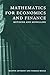 Mathematics for Economics and Finance: Methods and Modelling