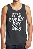 Jake Merch Paul Tank Top Its Every Day Bro T-Shirt Charcoal L