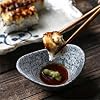 HKNNSDEED Ceramic Sauce Dish Sauce, Seasoning, Sushi, Gravy Dishes And Containers In Multicolor For Soy Sauce(Bruin) #2