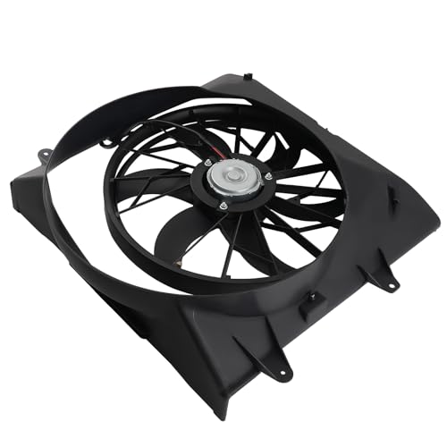 Image of maXpeedingrods Radiator Cooling Fan for Jeep Grand Cherokee 1999-2003 Single Fan 4.0L Engine, for Jeep Liberty 2002-2003, CH3115110 620200 52074491AB