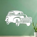 Voitures anciennes 45x78.9cm Décoration de carrosserie Blanc