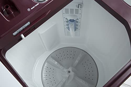 Image of Haier 7 Kg 5 Star Rating Semi Automatic Top load Washing Machine (HTW70-1187BON, White)