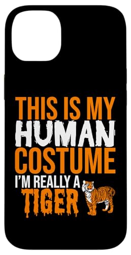 �n���E�B�� - This Is My Human �R�X�`���[�� I'm Really A Tiger �X�}�z�P�[�X iPhone 14 Plus �p