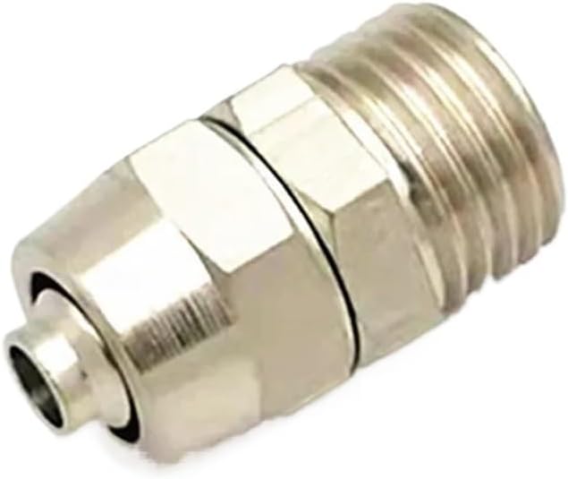 10PCS/LOT Connector air Tube Lock nut Type Fittings for 6mm 8mm Pipe(for 8mm Tube,1/8")