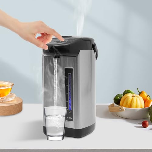 Hervidor eléctrico 304 acero inox, 4L, apagado auto miniatura 4