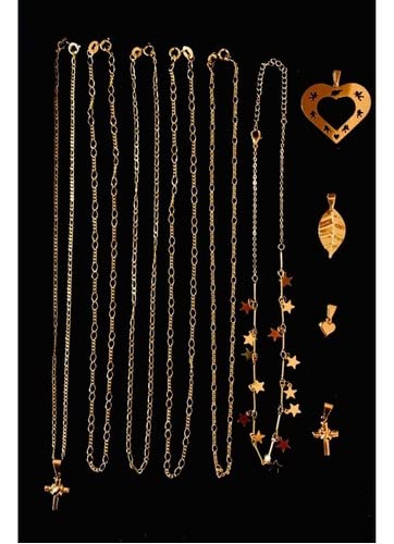 Joias Folheadas Kit Contendo 55 Peças Atacado Para Revenda