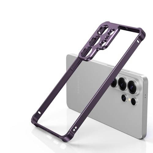Coque Samsung S26 Ultra violet pare-chocs métal premium et protection objectif photo