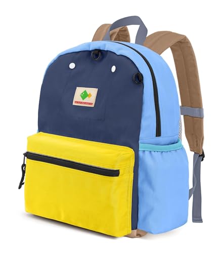 atgark Kids Backpacks, Unisex, Multicolored, Medium, 13' H, 1L, Nylon, Modern, Cartoon, 3-5 Years, Elementary School, Travel, School