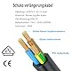 LANMINGLEL Verlängerungskabel Outdoor mit Schuko Stecker 90 Grad,Kurz AC Schuko Verlängerungskabel,Netzkabel Steckdosenverlängerung Schwarz, 3x1,5 mm² 16A 250V IP44 Für Zuhause, Büro (90 Grad, 0.3)