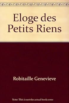 Paperback Eloge Des Petits Riens [French] Book