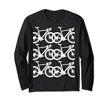 Rennrad Fixie Fahrrad Rennradfahrer Retro Radsport Geschenk Langarmshirt
