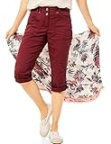 Cecil 3/4 Hose im Casual Fit, Medium Waist mit Slim Legs