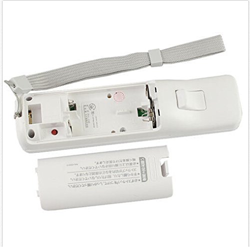 WiimoteHS® Built in Motion Plus Inside Remote + Nunchuck Controller For Wii White
