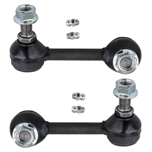 Image of Detroit Axle - 10pc Front Loaded Knuckles Kit for 2007-2013 Mazda CX-9, 2 Steering Knuckles 2 Wheel Bearings 2 Sway Bars 4 Outer Inner Tie Rods 2008 2009 2010 2011 2012 Replacement
