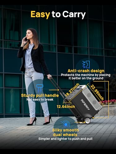 AFERIY 3840Wh Portable Power Station,120V AC Outlets x 5,2.5H Fast Charge,3600W LiFePO4 Battery Power Station,Solar Generator for Home Use,Outdoor Camping,Power Outage,Camping,RV,Emergencies 6 AI VOLT Generator Website 41de5NcjK1L. SL500 AI VOLT Generator Website