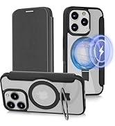 Amazon.co.jp: 【多機能隠しスタンド&マグセーフ対応&手帳型】ハット