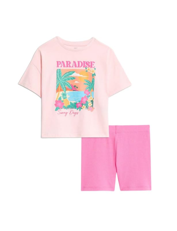Image of Marks & Spencer Girls Pajama Set