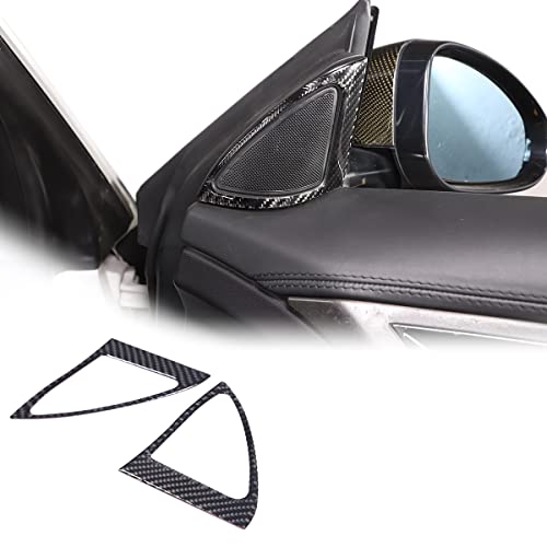 Cadre haut-parleur fibre de carbone F-TYPE protège et embellit l'interieur