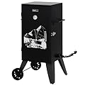 Royal Gourmet SE2805 28-Inch Analog Electric Smoker with 3 Cooking Grates, 454 sq inches Cooking Area in Total, 1350W Output, Outdoor BBQ Smoker with Adjustable Temperature Control, Black