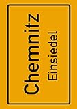  Chemnitz Einsiedel: Deine Stadt, deine Region, deine Heimat!  Notizbuch DIN A4 kariert 120 Seiten Geschenk
