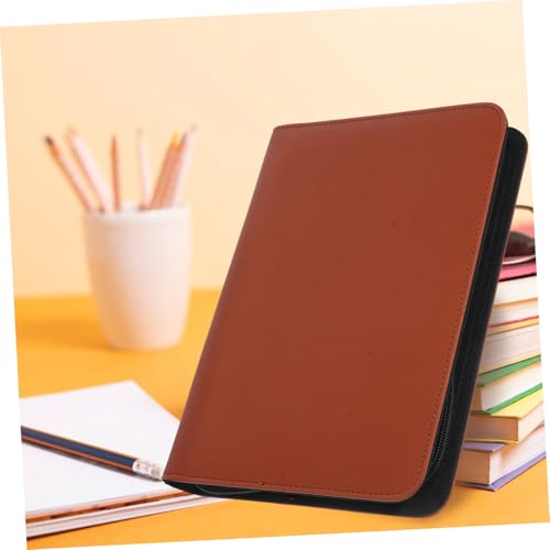Portfolio zipper PU pour documents pour ne plus perdre vos notes - 5
